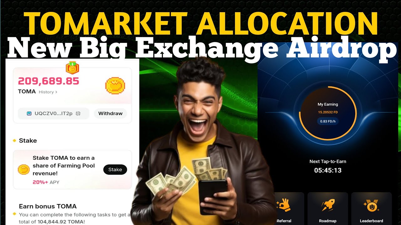 Tomarket Allocation Update And Cheating Detected Solution | New Exchange Big Airdrop