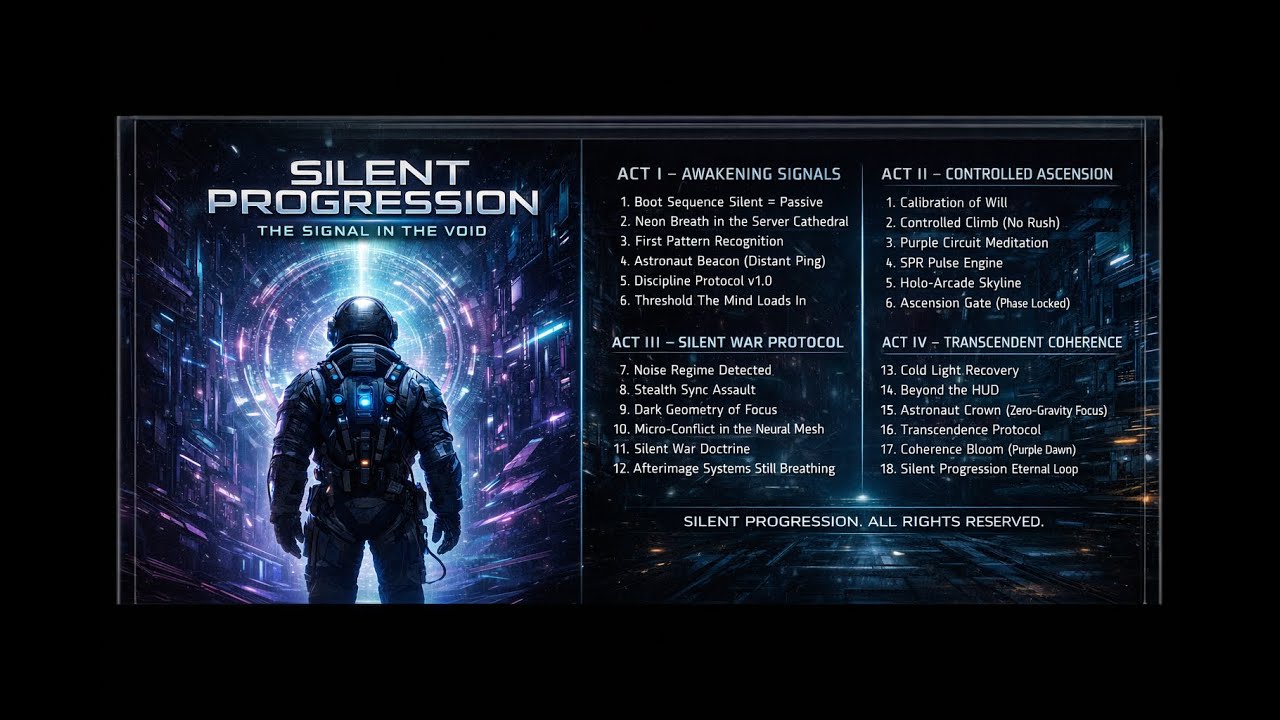 ACT I - Awakening Signals | Track 02 - Neon Breath in the Server Cathedral