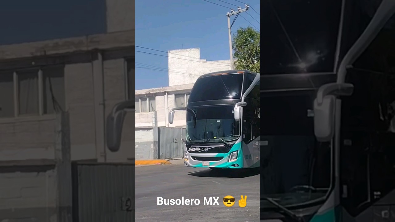 Turistar Lujo Volvo 9800DD Euro 6. #bus #autobuses #travel #turistar #viaje #shorts