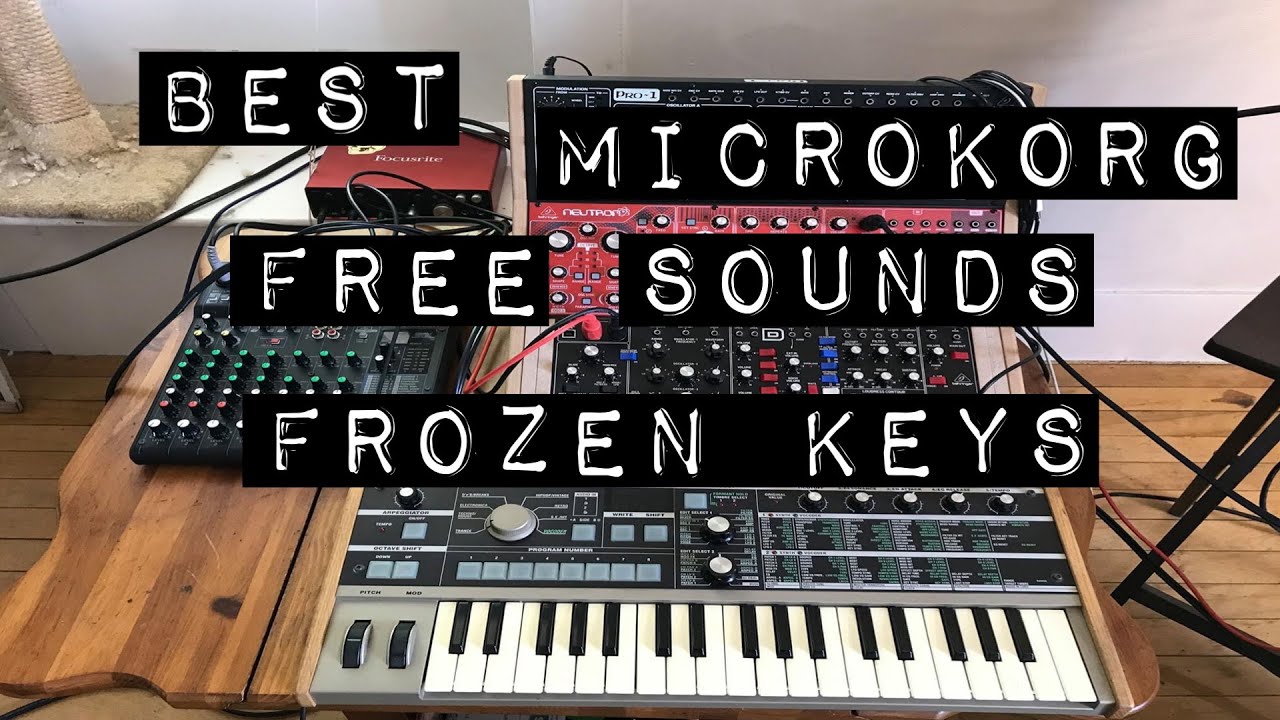 Best Free Microkorg Sounds : Frozen Keys