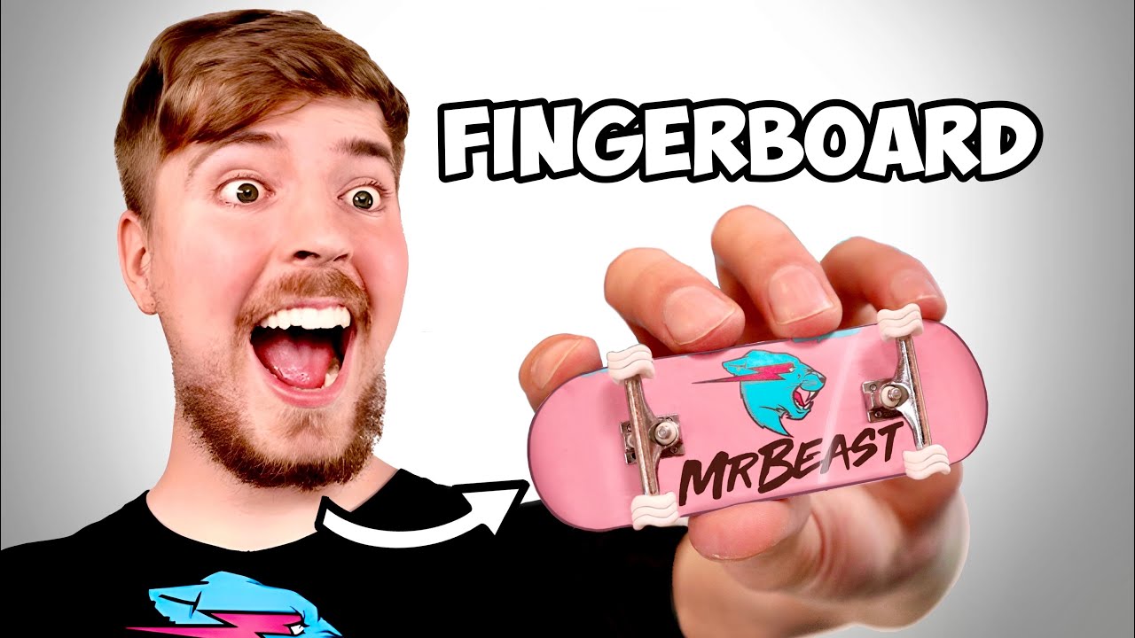I Made MrBeast A Fingerboard