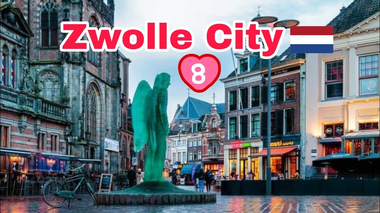 Walking Tour  of the Lively City Zwolle|| Walking Santai.
