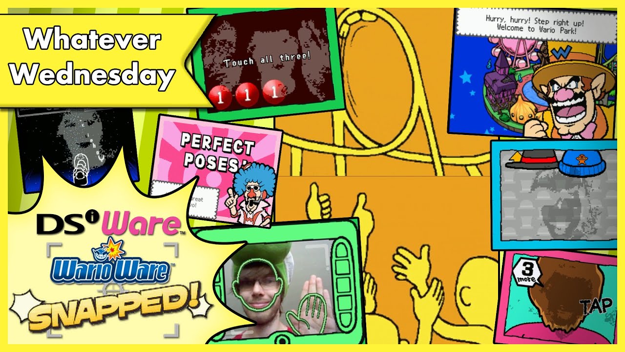 WarioWare Snapped! - The Camera-Based DSiWare Wario Game!