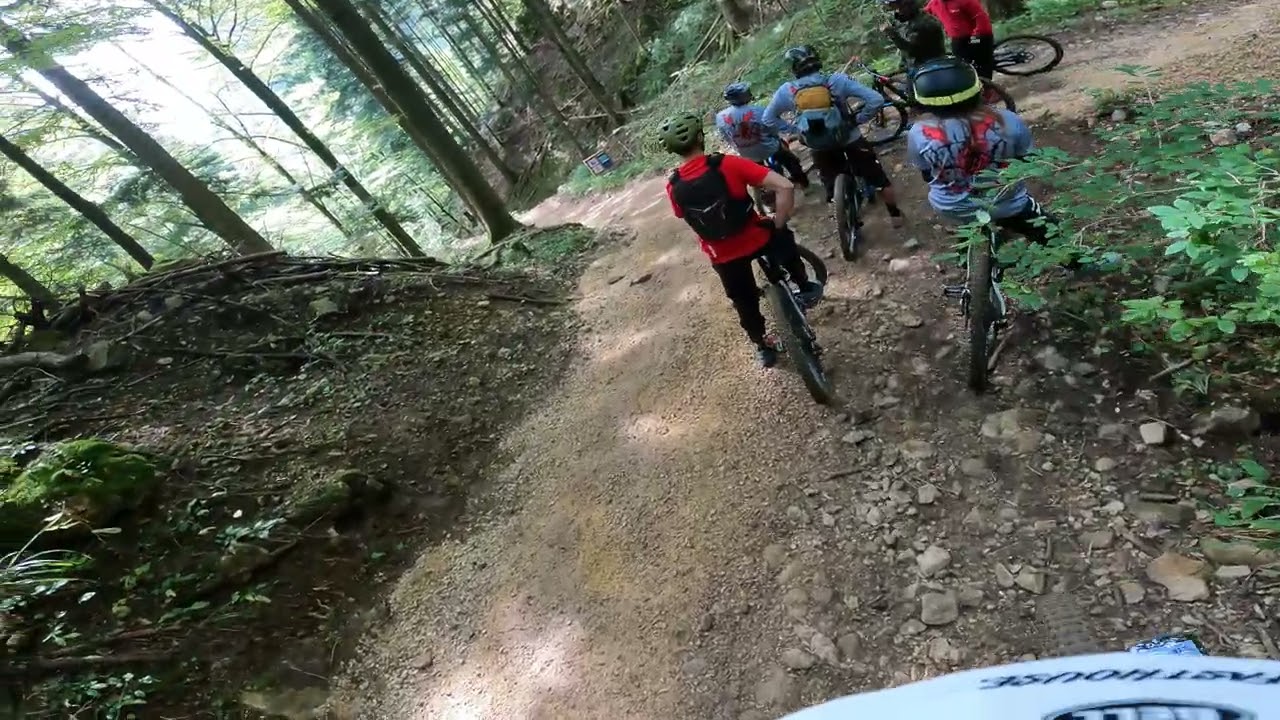 Weissenstein Bike Trail  mittlere passage