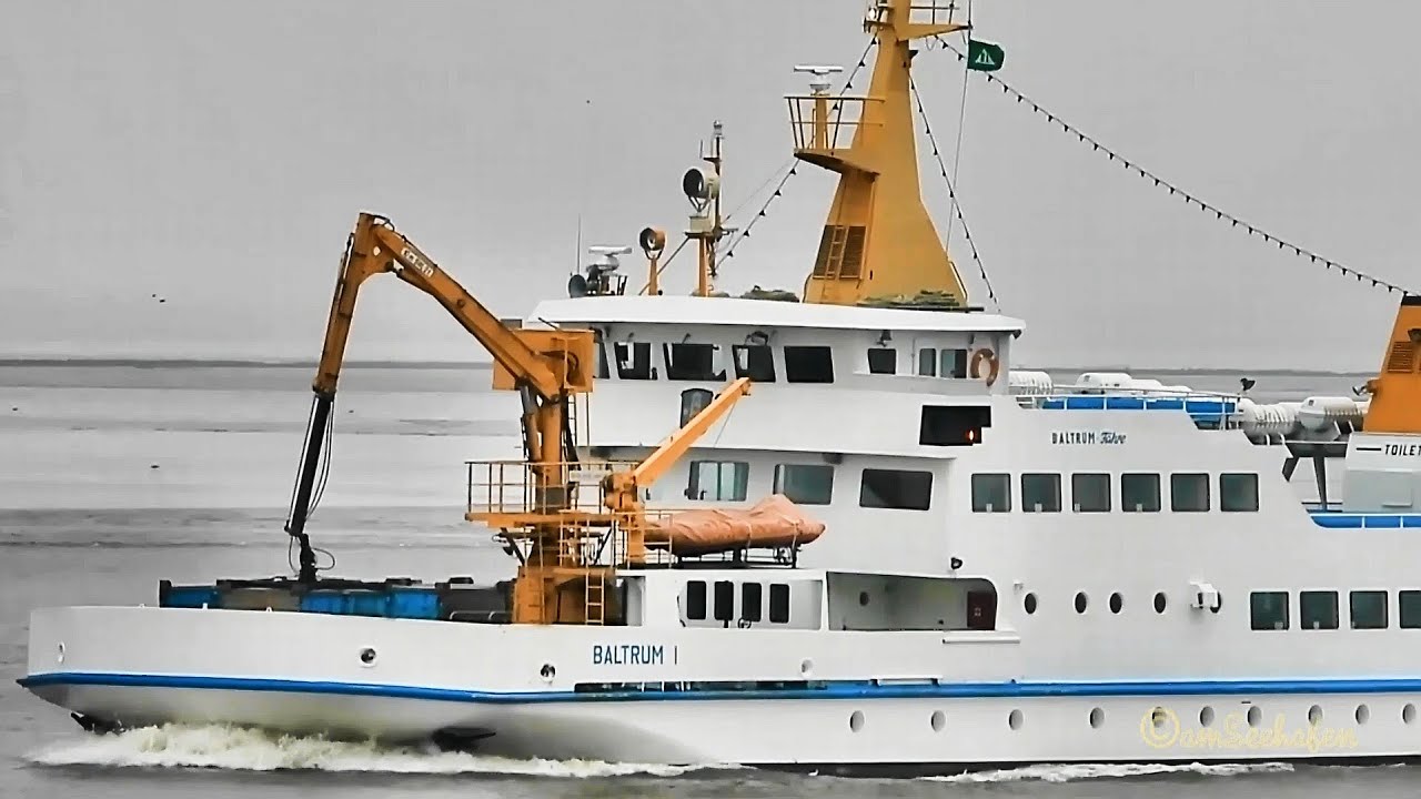 island ferry BALTRUM I DCVR IMO 7600562 Inselfähre BJ 1977 Emden