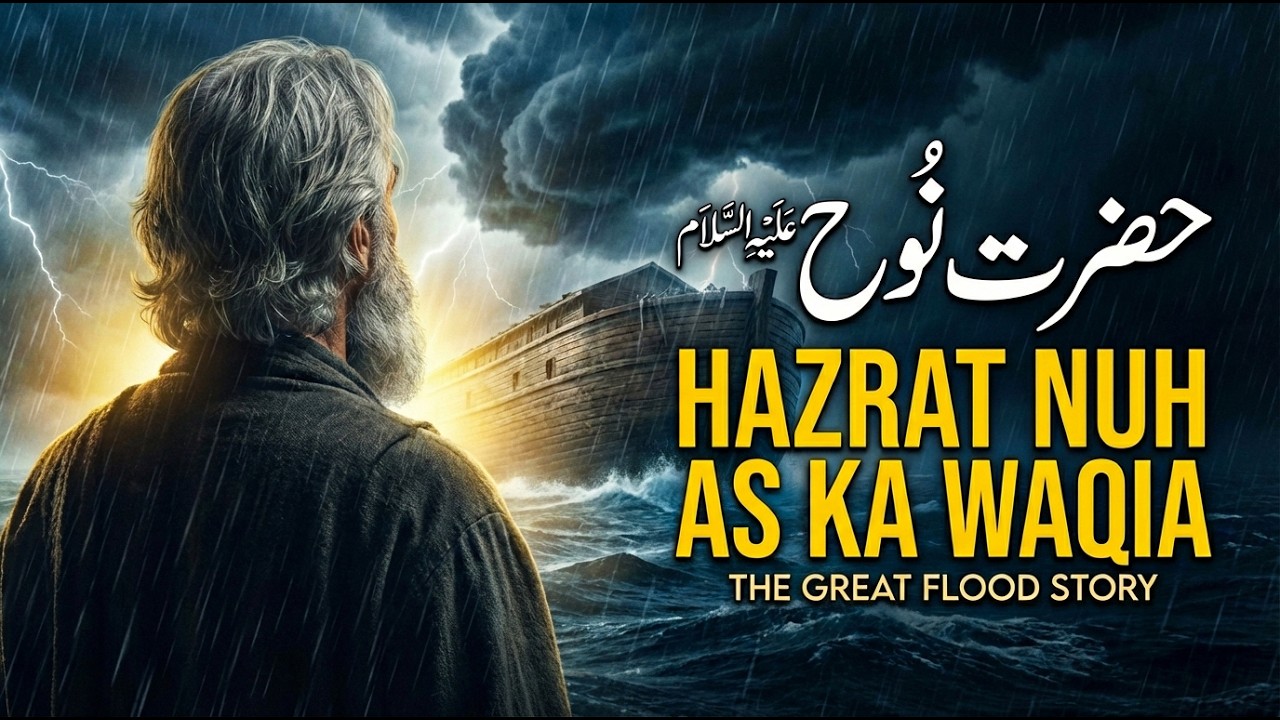 Qissa Hazrat Nuh (AS): Kaise Kashti Bani Aur Duniya Tabah Hui? | Ibratnak Waqia