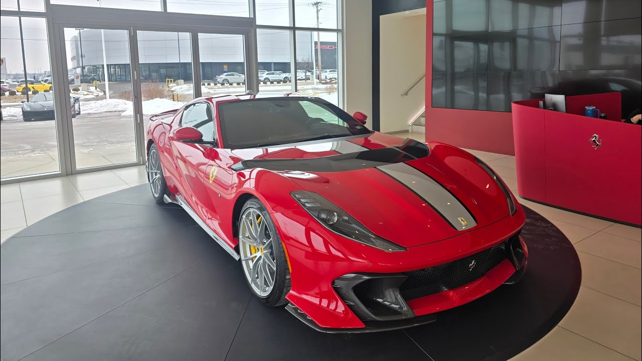 Supercars in St Louis! Ferrari 812 Competizione, F12 TDF, SF90XX, 911 GT2 RS, 2x 296 GTB, Temerario!
