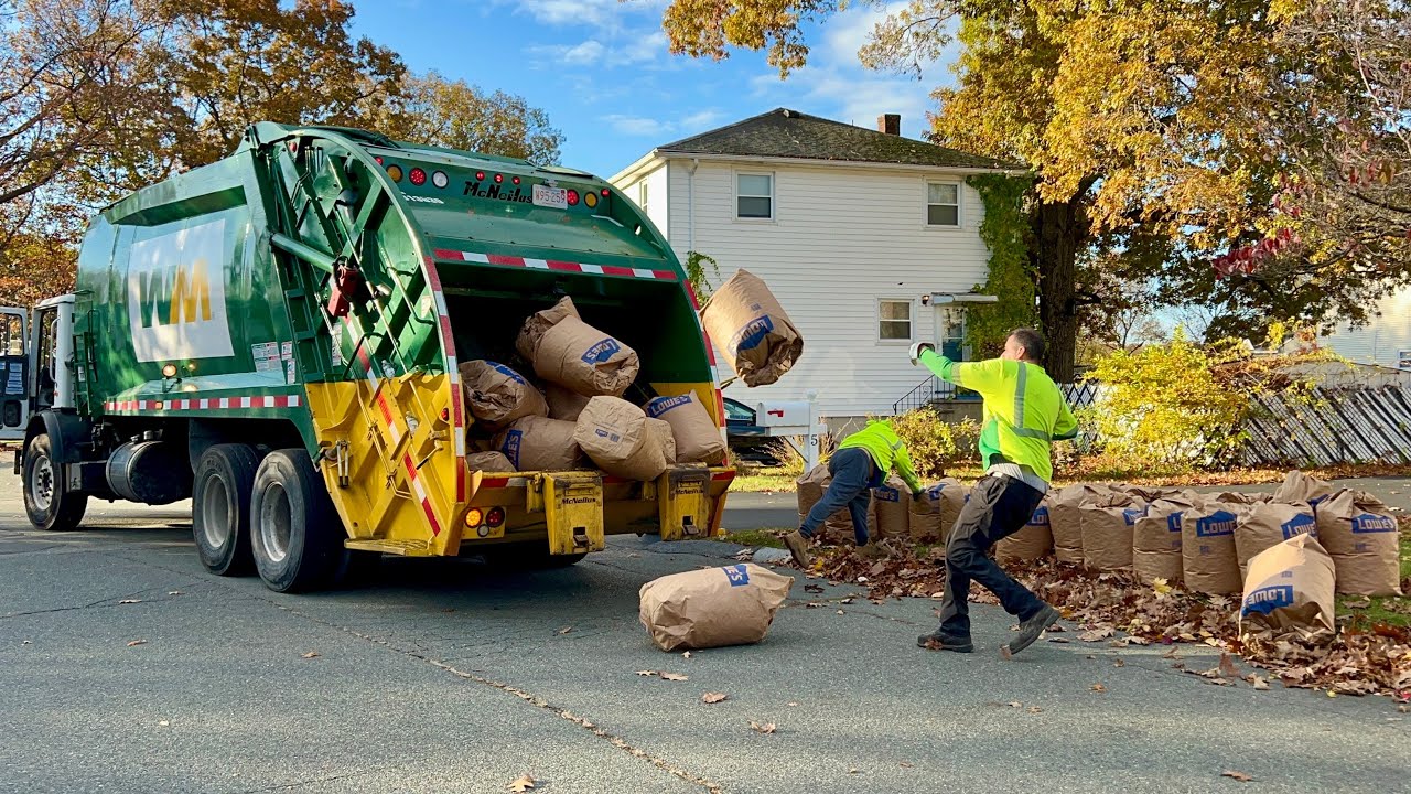 8 Hours Of Garbage Trucks In Action