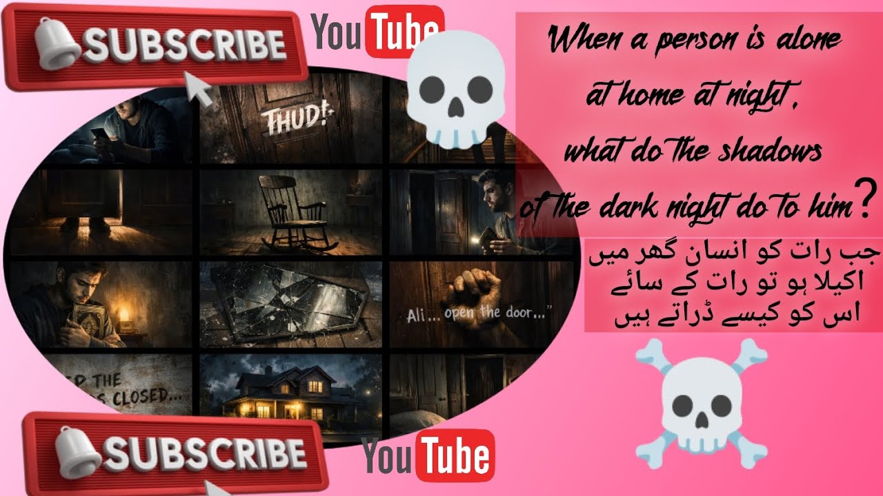 Rat ko jab koi ghr ma Akela ho | ik horrible and true story| must watch this video| 📸