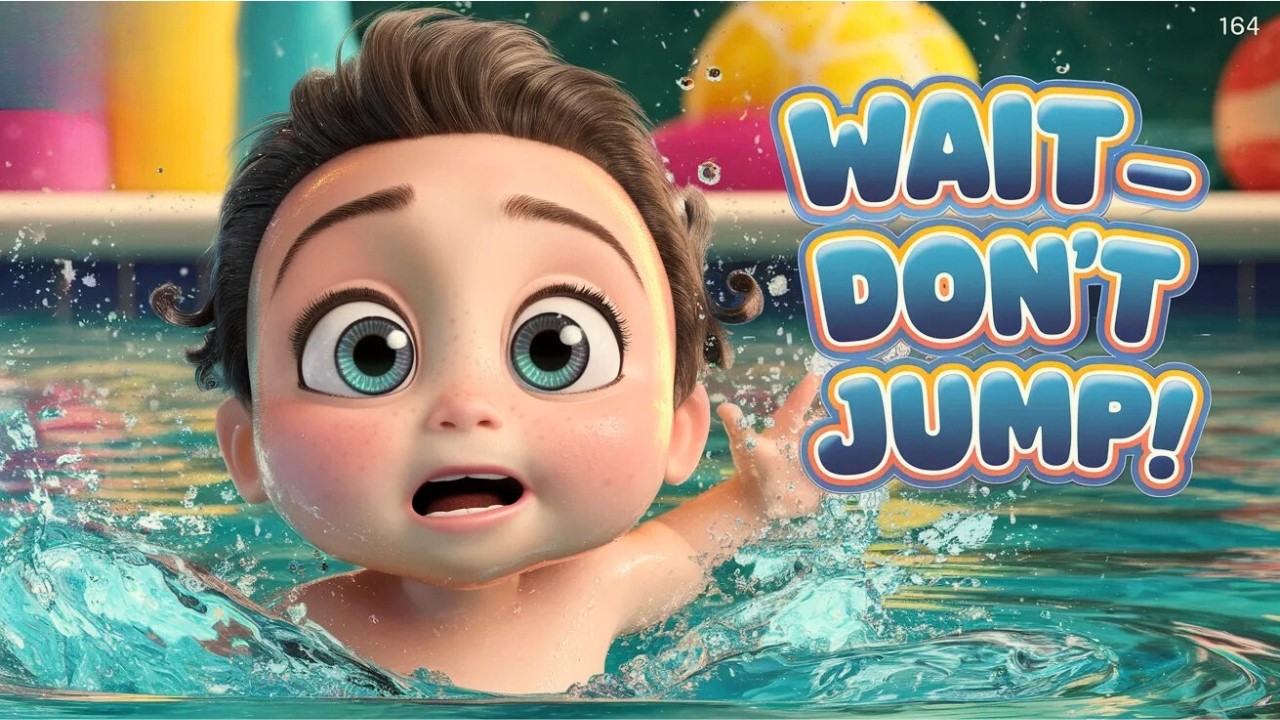SPLASH! 💦 Swimming Pool Song for Kids | Count, Dance & Learn Colors! | Preschool Nursery Rhyme