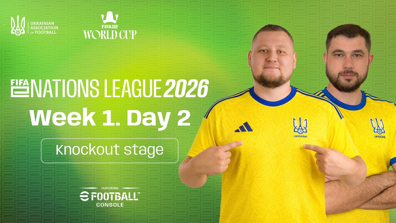FIFAe Nations League. eFootball Console. Week 1. Day 2. Knockout stage