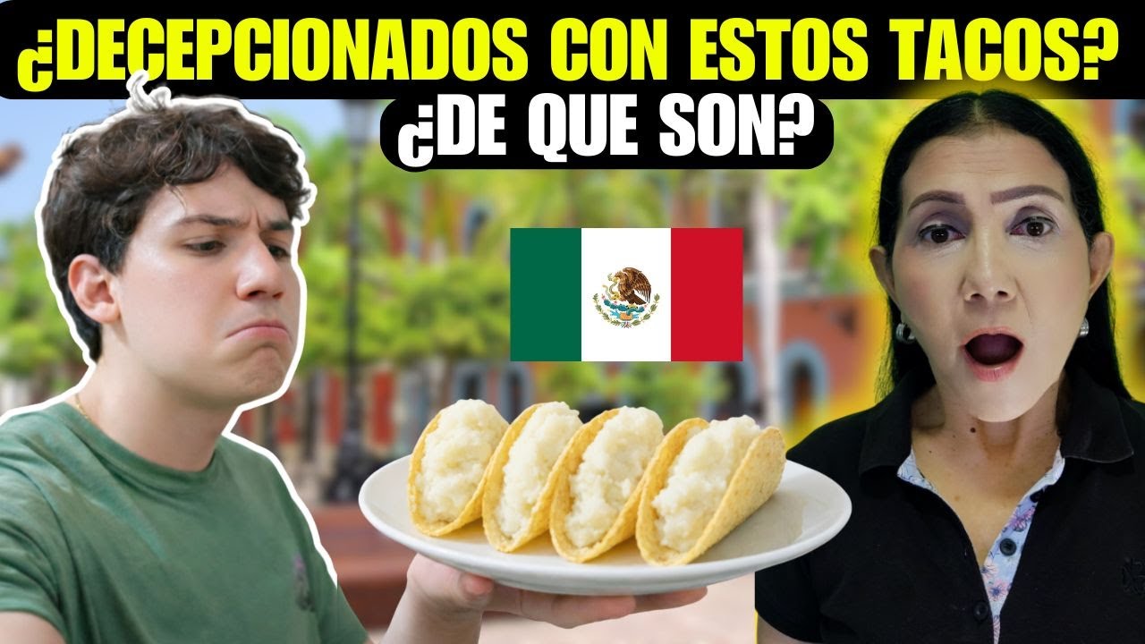 Los TACOS MAS EXTRAÑOS de MEXICO | ¿DE Que ESTAN Hechos? 🇲🇽😲😲.