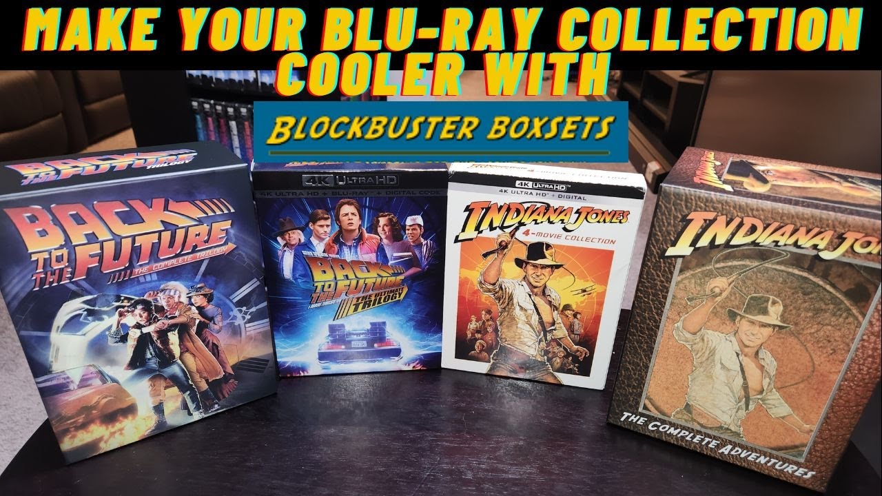 MAKE YOUR BLU-RAY COLLECTION COOLER WITH BLOCKBUSTER BOXSETS!