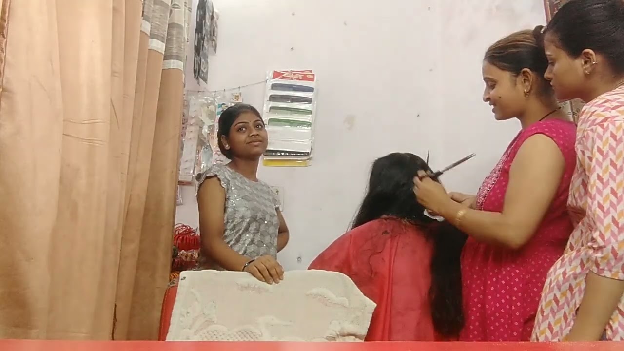 Hair cutting ✂️ vlog 