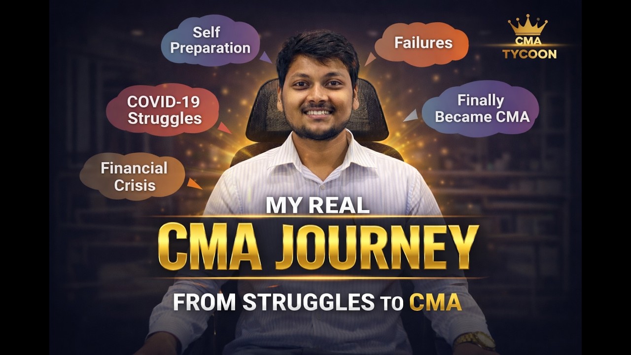My CMA Journey | From Class 11 to CMA | Struggles, Result reaction & First Success