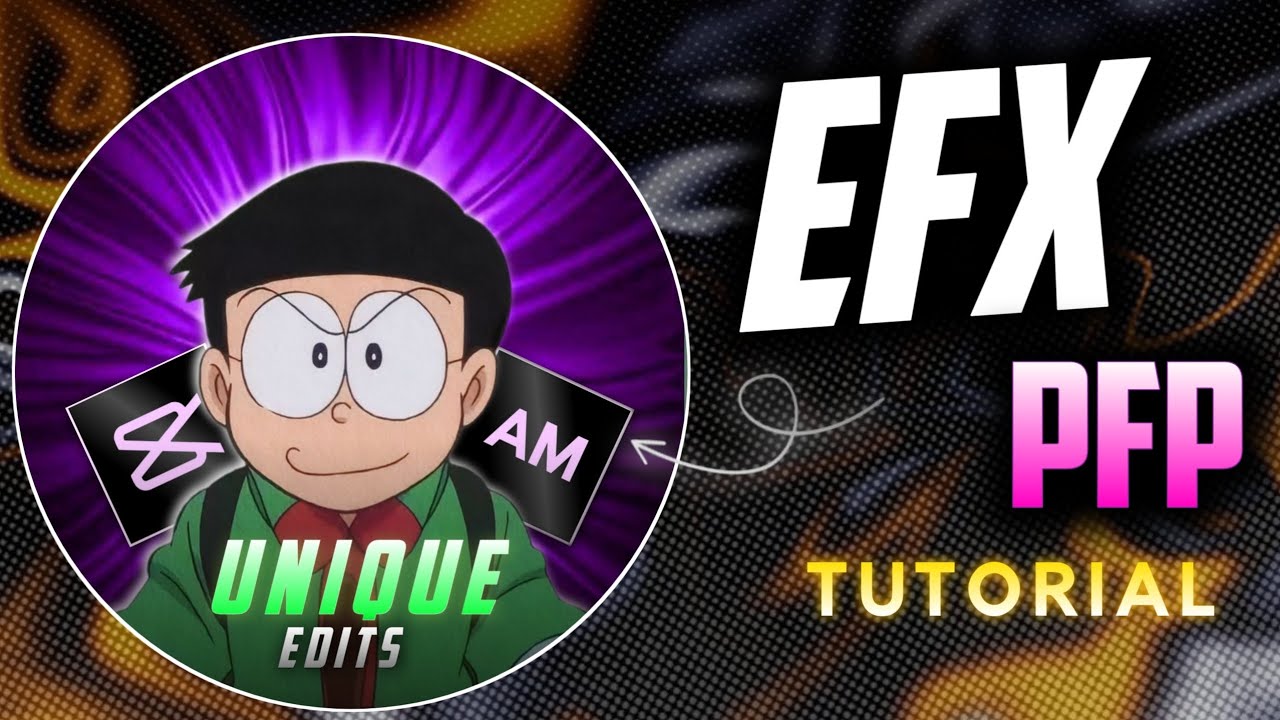How To Make EFX PROFILE PICTURE In Pixellab 🔥