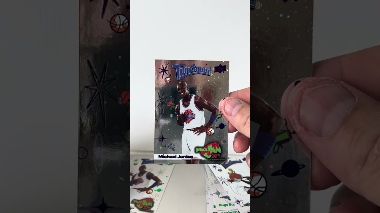 Breaking Michael Jordan Space Jam 30th Anniversary Cards, Great Hit! 
