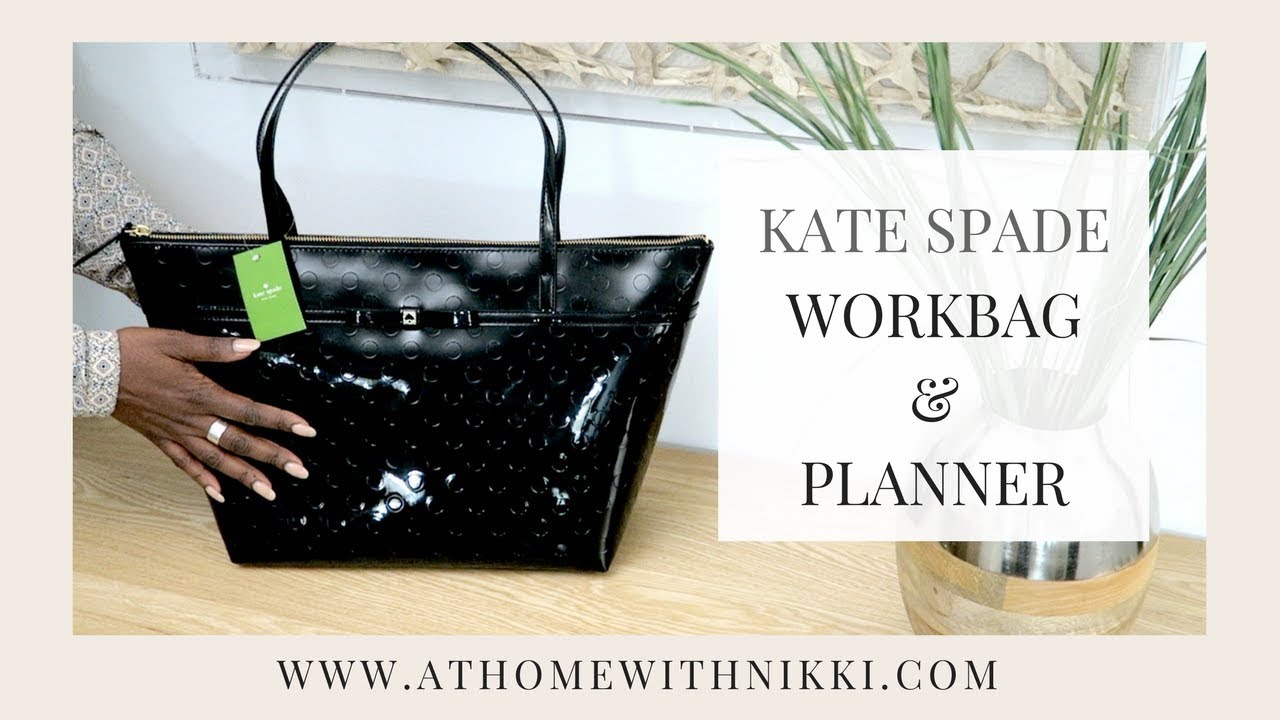 BACK TO SCHOOL  2017 | KATE SPADE WORKBAG GIVEAWAY Plus My Planner Update