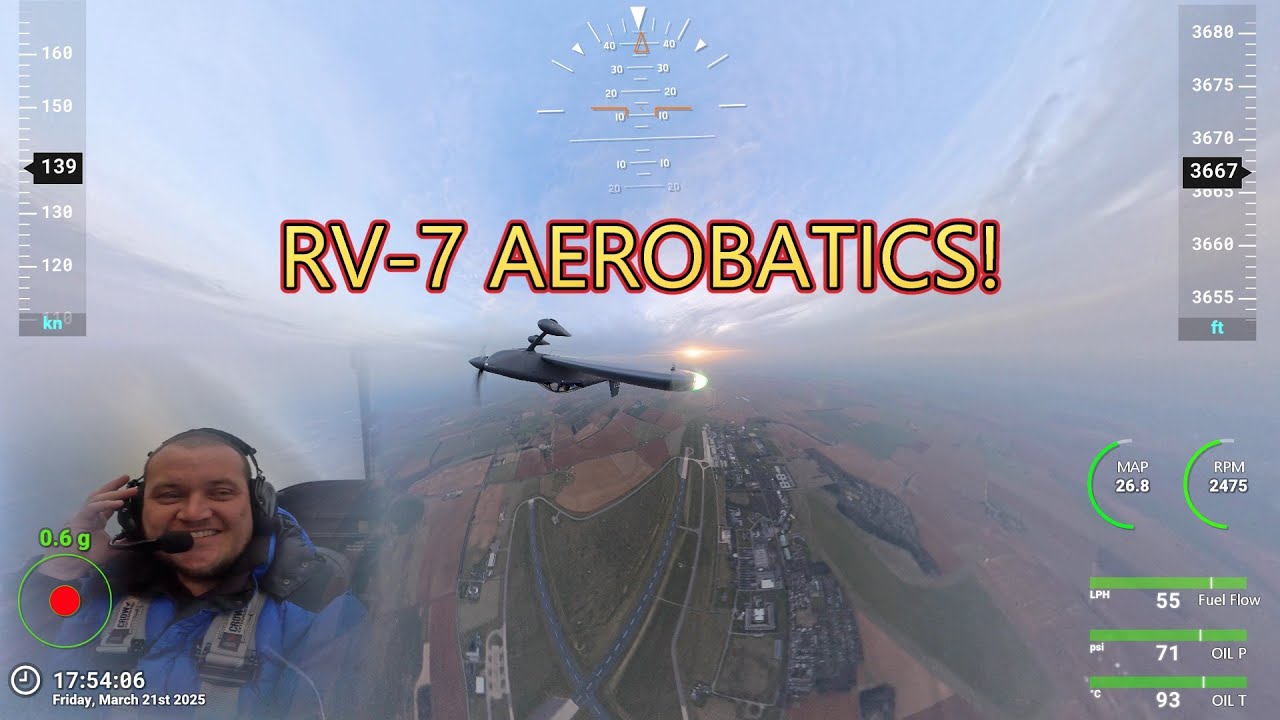 RV-7 Aerobatics with Ty!