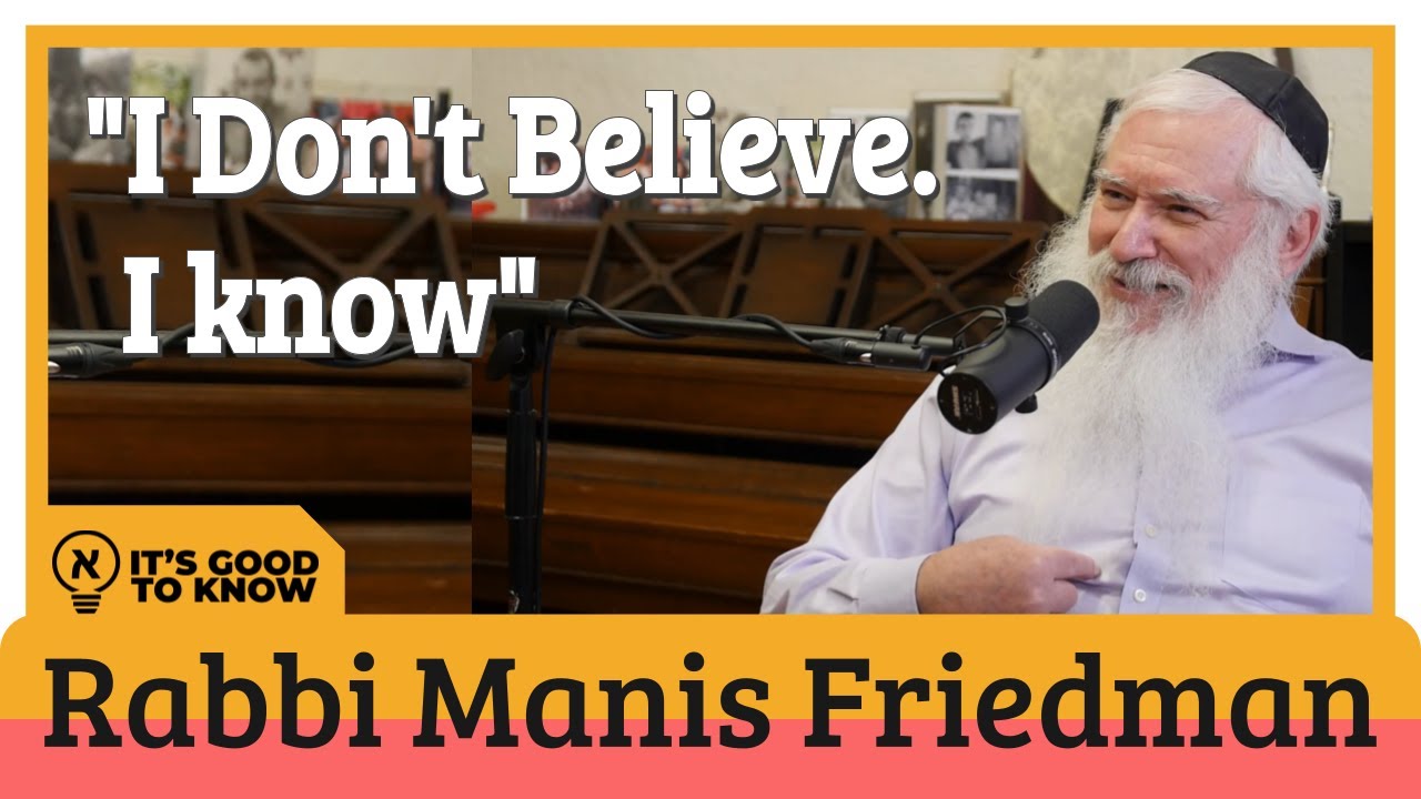 Proof Of G-d's Existence: He Needs Us