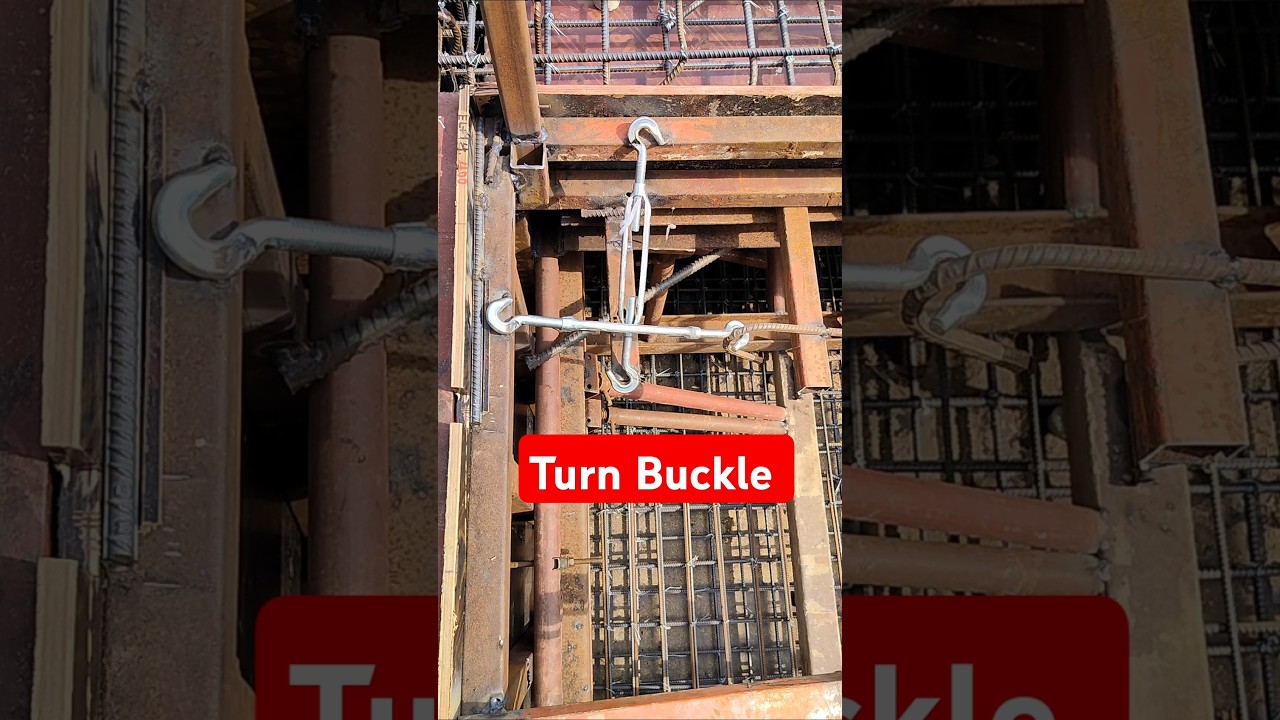 Turn buckle (Hook End) #construction #temporary support tightening