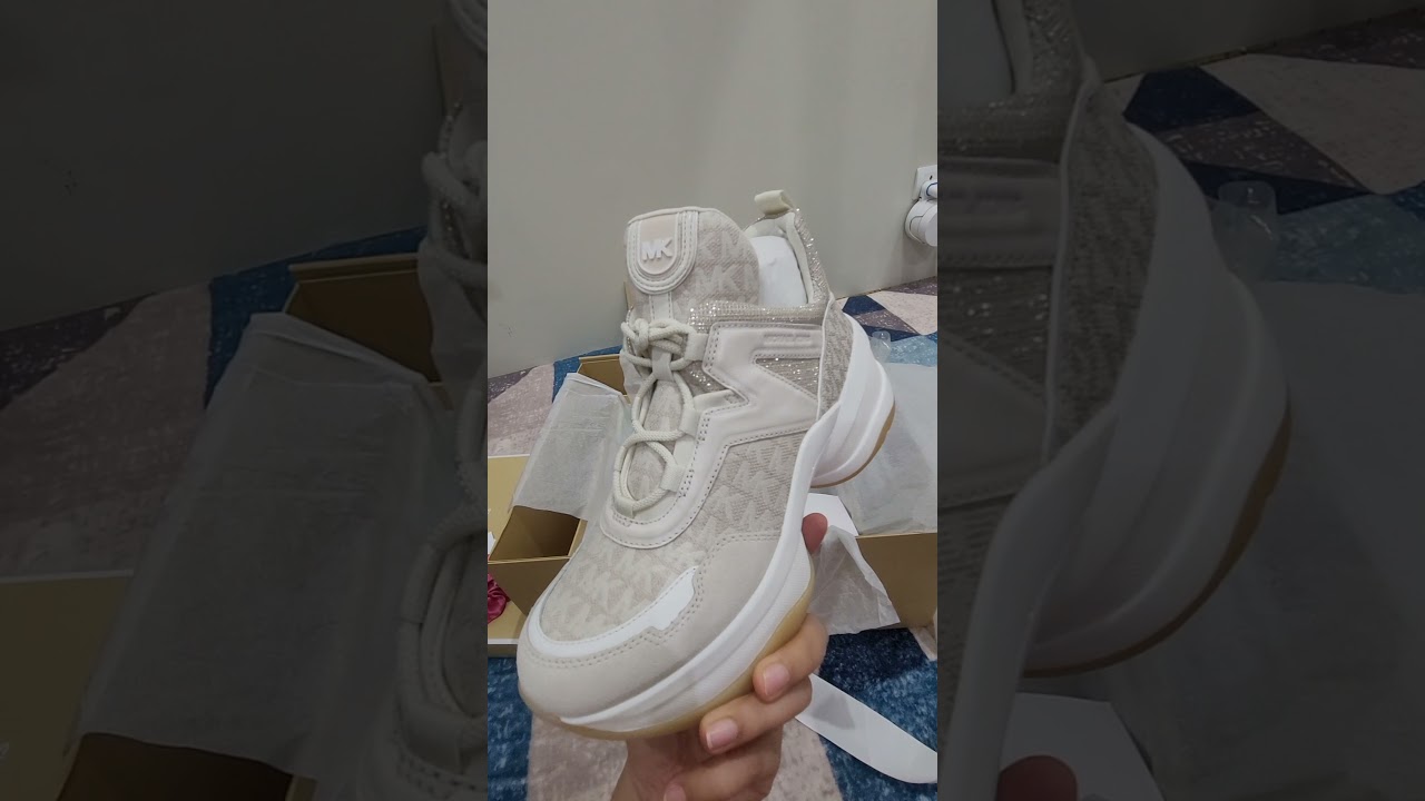 UNBOXING MICHAEL KORS OLYMPIA TRAINER