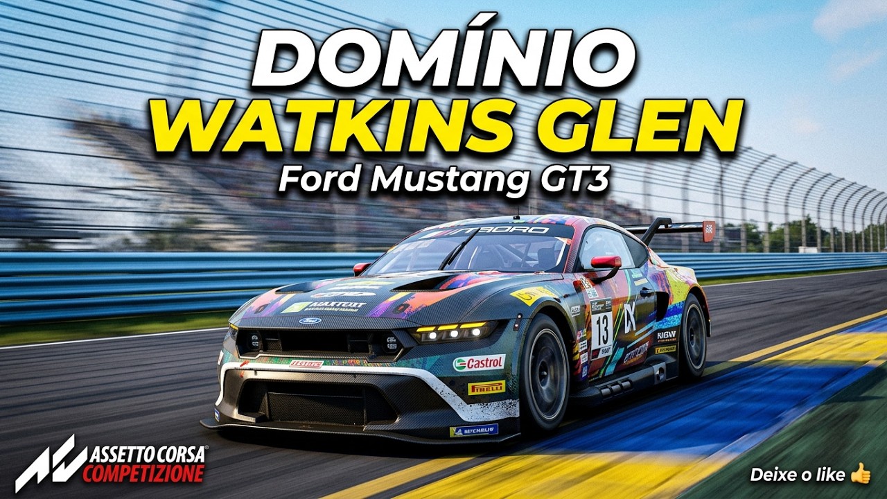 ACC I 4FUN WATKINS GLEN CORRIDA 2 I FORD MUSTANG GT3