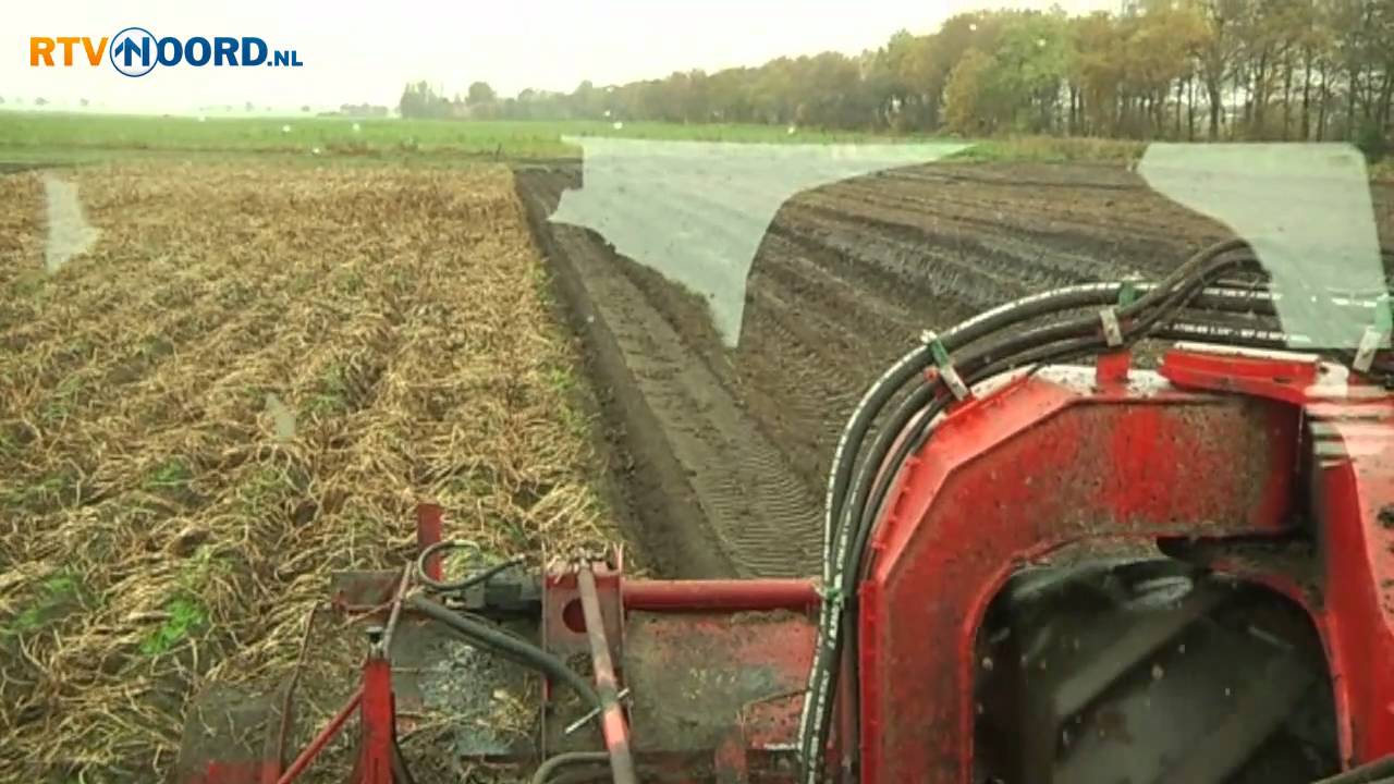 Oekraïnse machine redt aardappeloogst