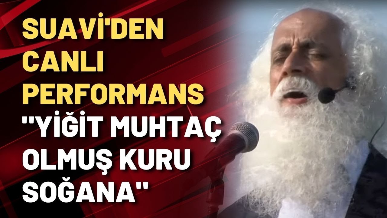 Suavi'den canlı performans 