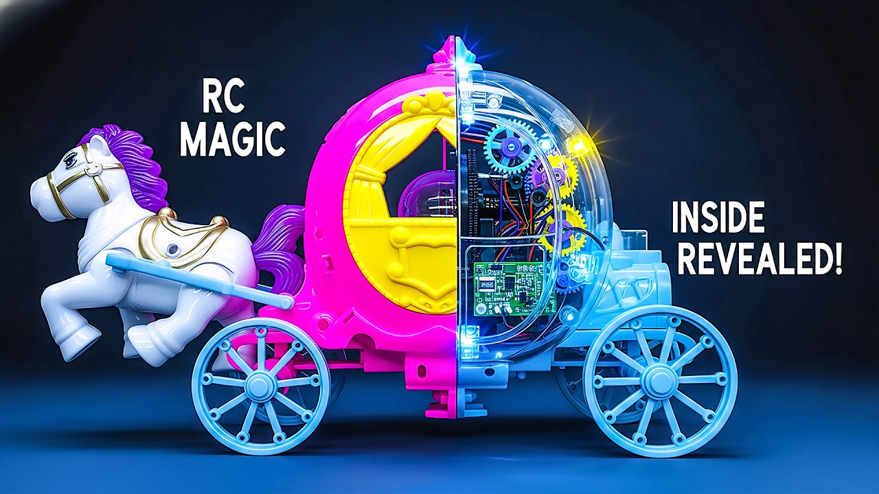 RC Horse Carriage Toy Teardown | See All Internal Parts