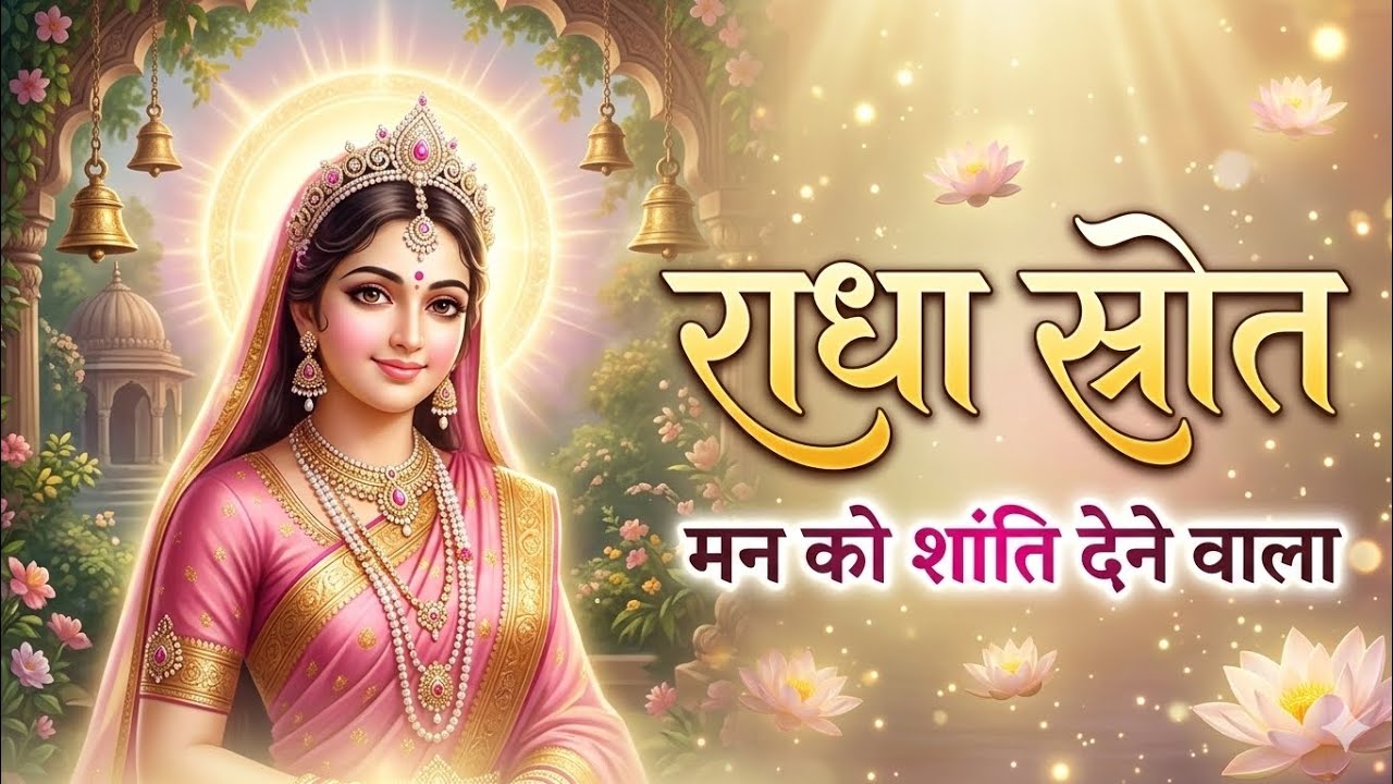 मन को शांत करने वाला सबसे चमत्कारी राधा स्तोत्र | Shri Radha Stotra | Deep Relaxation & Peace