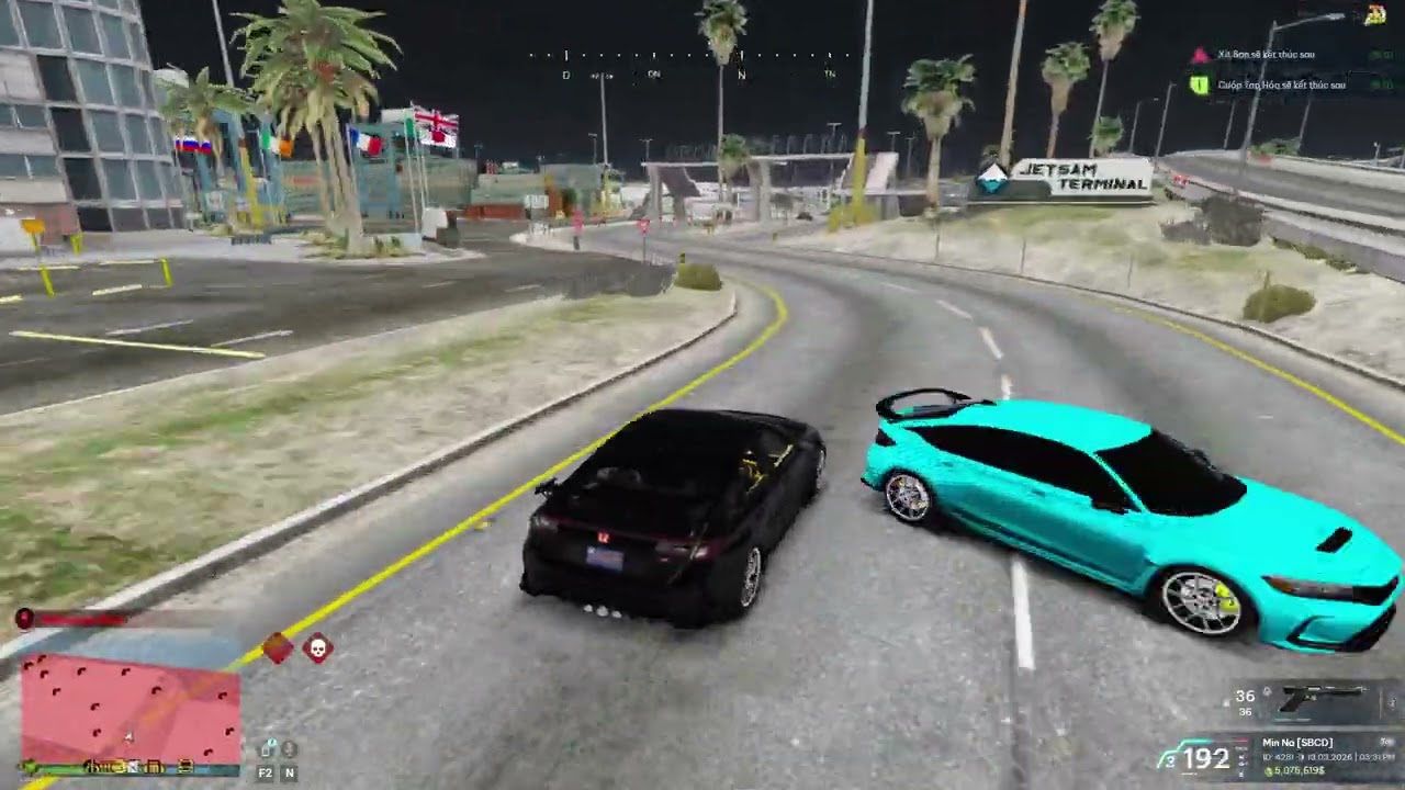 GTA5vn= đi bắt rắn sw