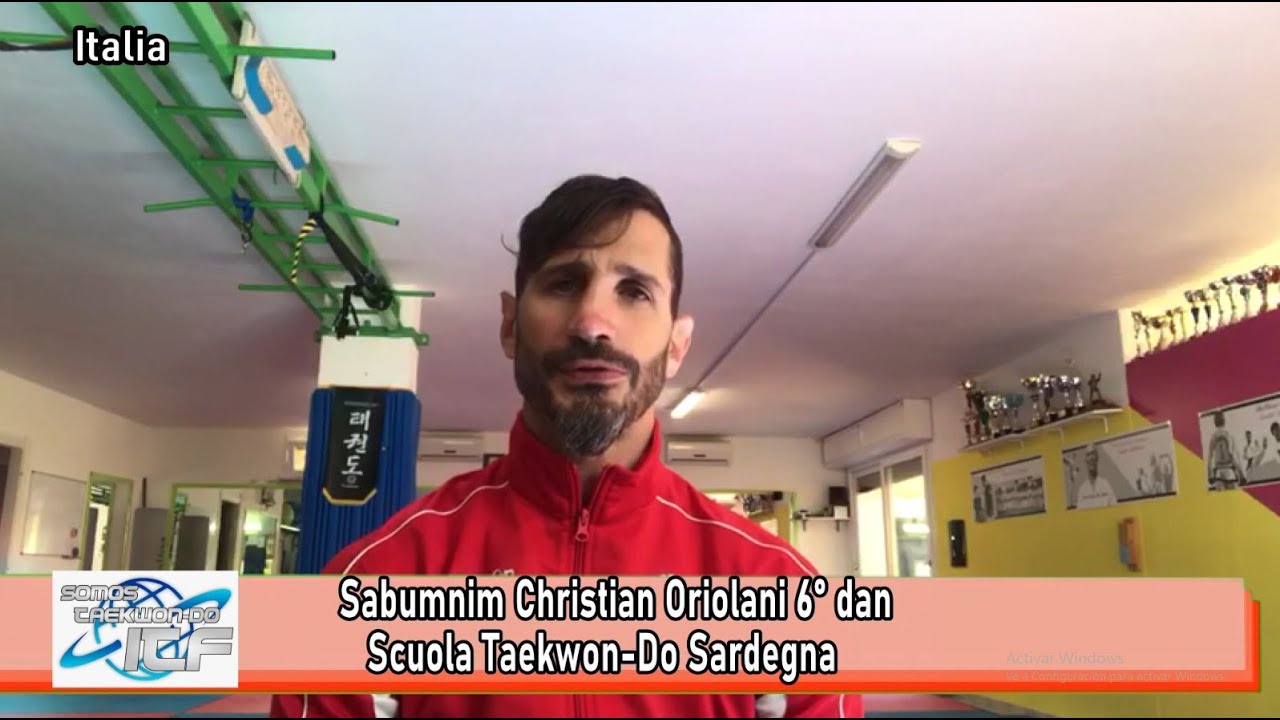 Sbn. Christian Oriolani: El Taekwon-Do ITF en Sardegna, Italia