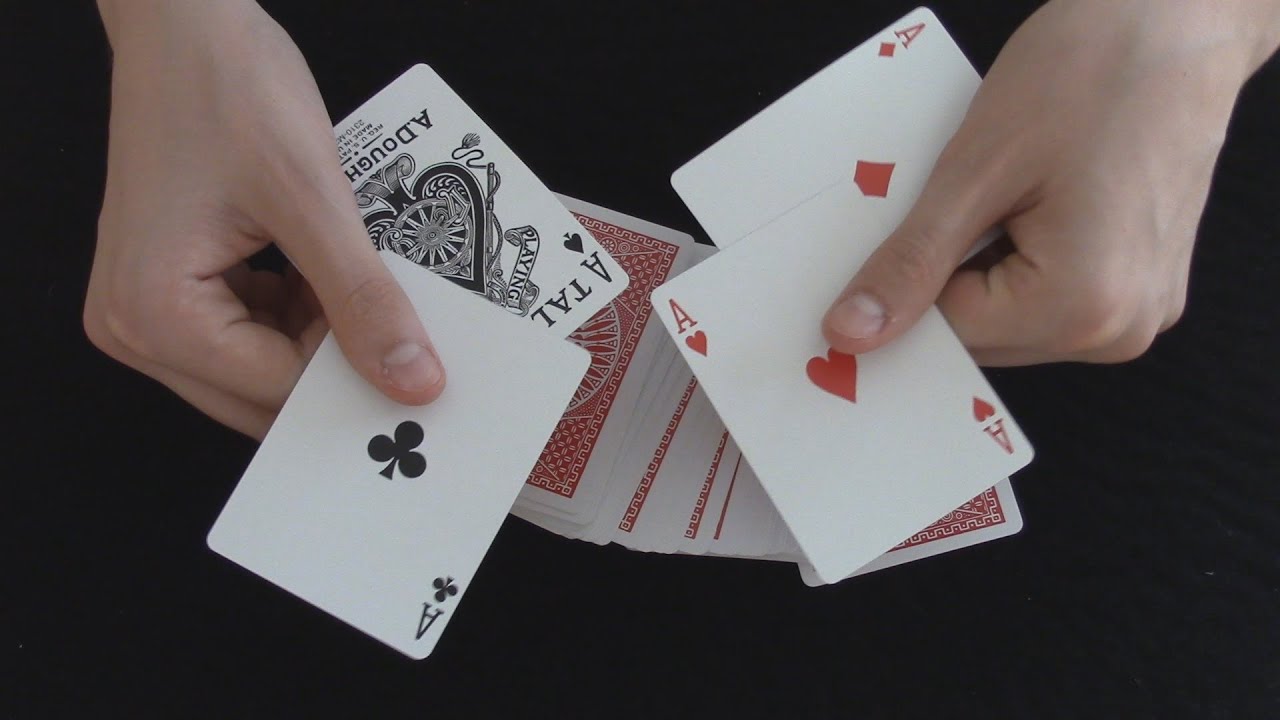 Manipulation de carte avec les AS (explication)