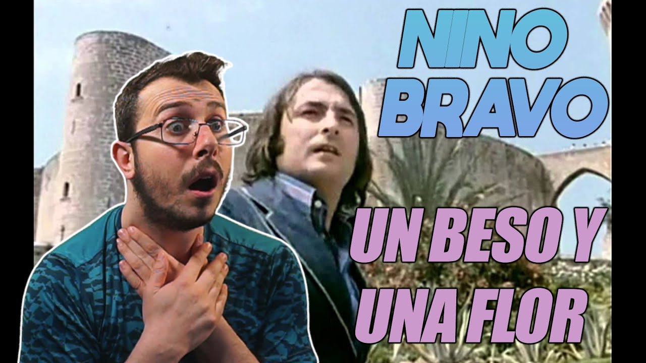 Italiano reacciona a Nino Bravo - Un Beso Y Una Flor (1972)