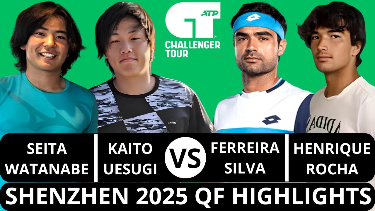 Kaito Uesugi 上杉海斗 & Seita Watanabe 渡邉聖太 vs Ferreira Silva & Henrique Rocha | Shenzhen 2025 QF Highli