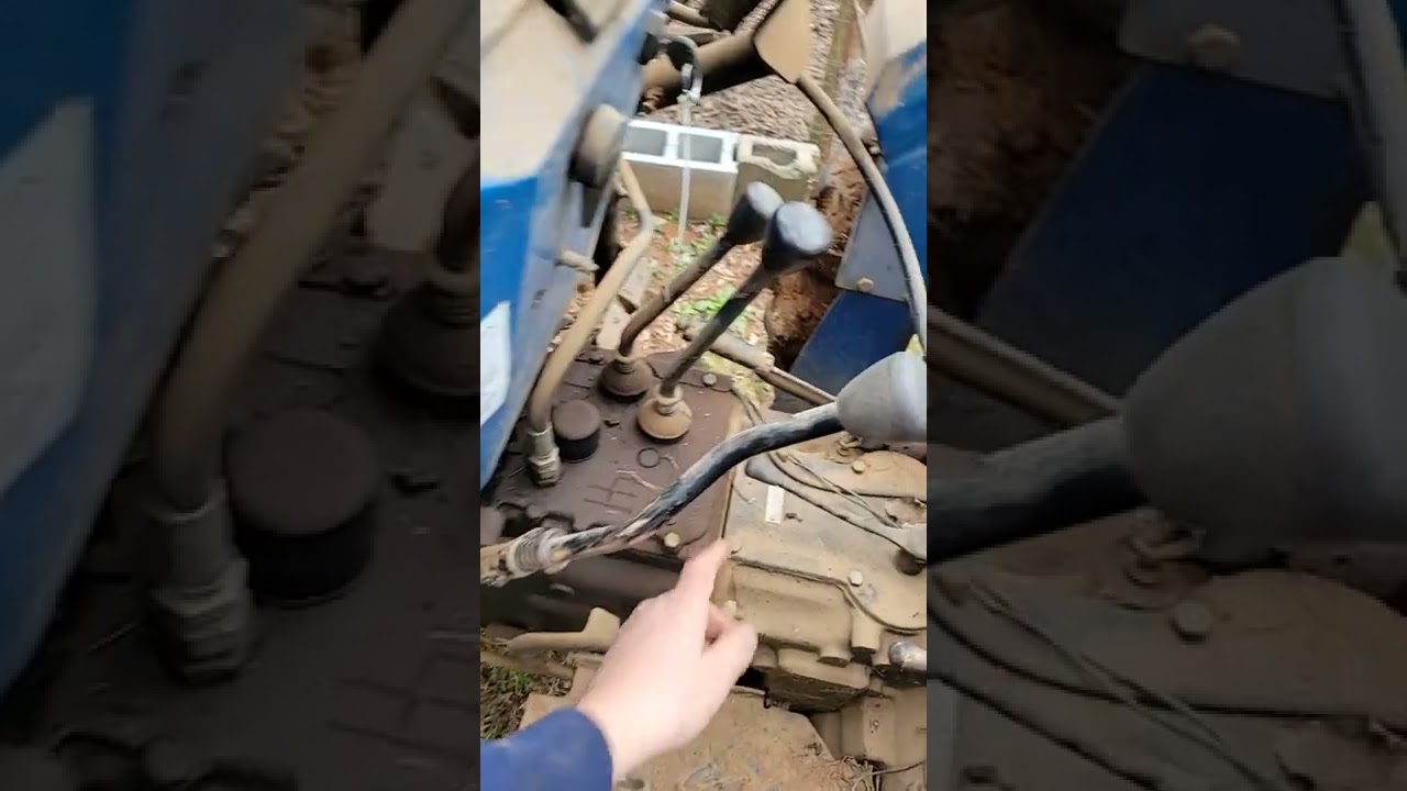 Включение ВОМ трактора