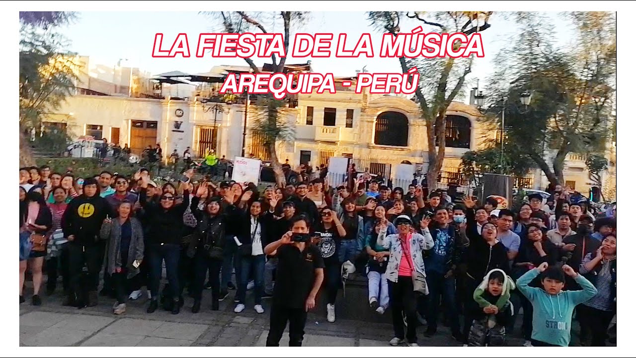 Tributo a Indochine en Perú por el cumpleaños de Nicola Sirkis - Fiesta de la música 2023 (Arequipa)
