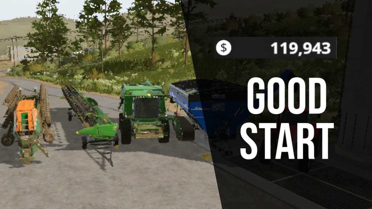 How to have a good start on Farming Simulator 20 | Tutorial tips and tricks