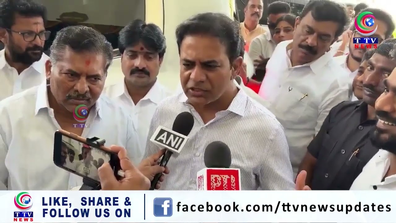 KTR attacks Telangana govt over journalists’ arrest