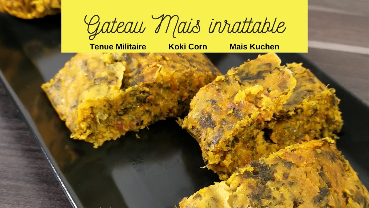 Koki de Mais Cameroun | Koki Corn Recipe| Mais Kuchen