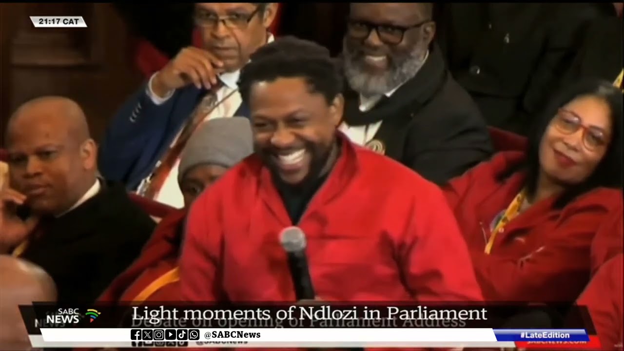 Dr Mbuyiseni Ndlozi | Lighter moments in Parliament