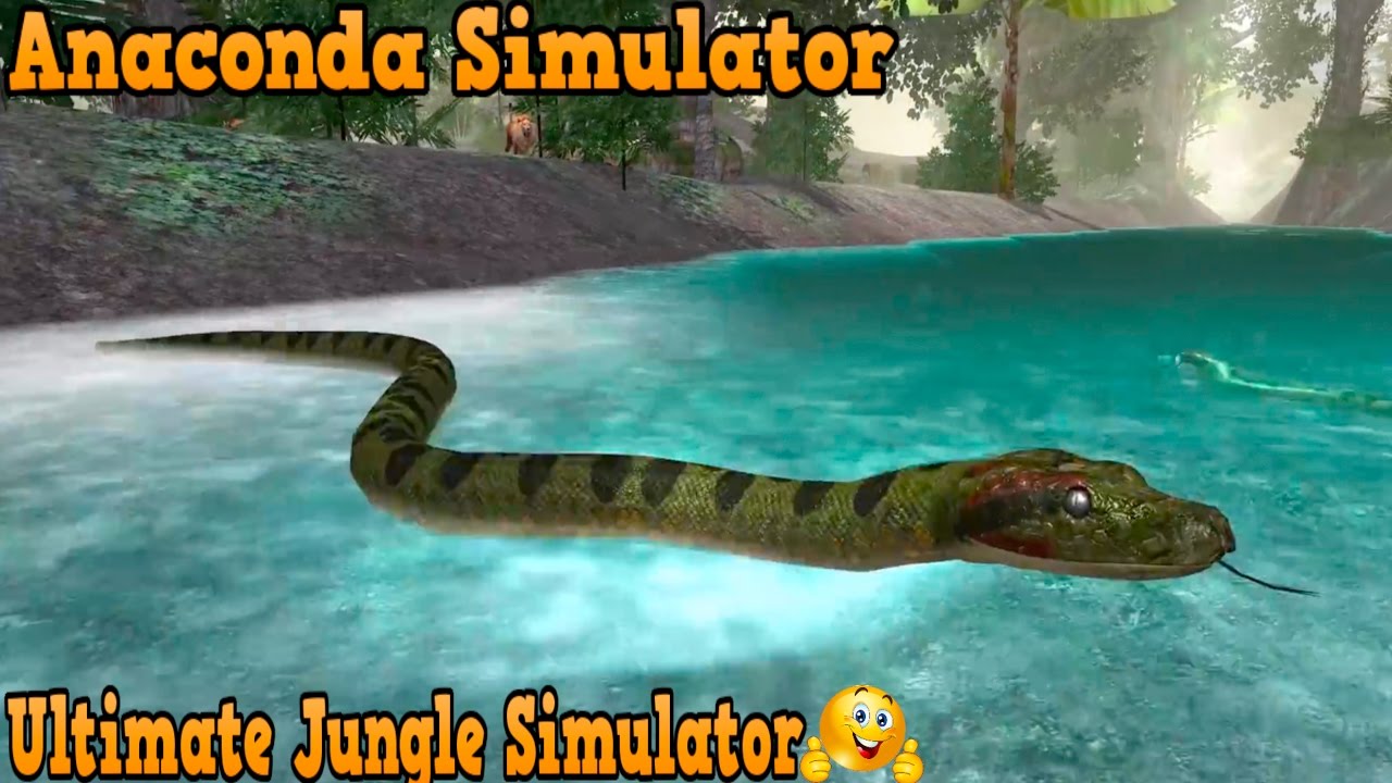 🐍👍Anaconda Simulator-Симулятор Анаконды-Ultimate Jungle Simulator-By Gluten Free Games