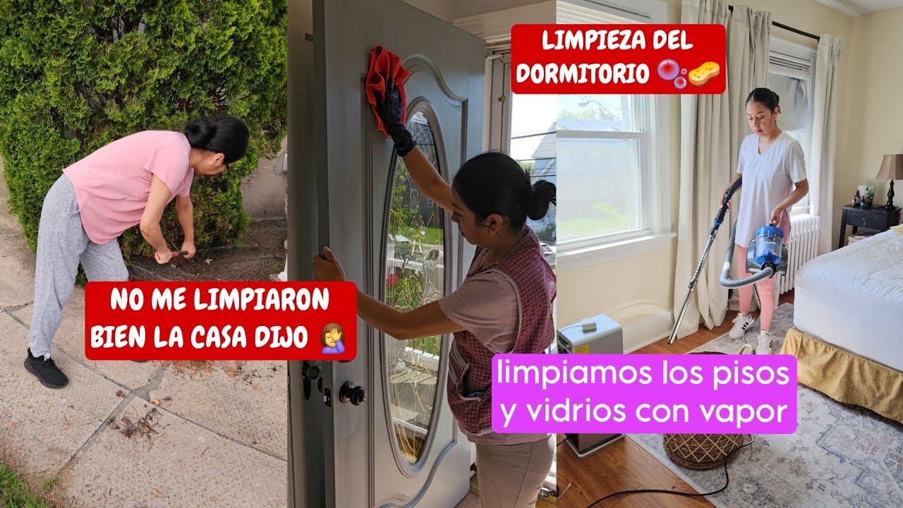 NO ME LIMPIARON BIEN LA CASA, TIPS PARA LIMPIAR LA CASA, LIMPIEZA DEL DORMITORIO CON VAPOR