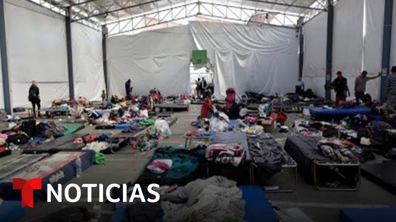 Los albergues para migrantes en Tijuana no dan abasto | Noticias Telemundo