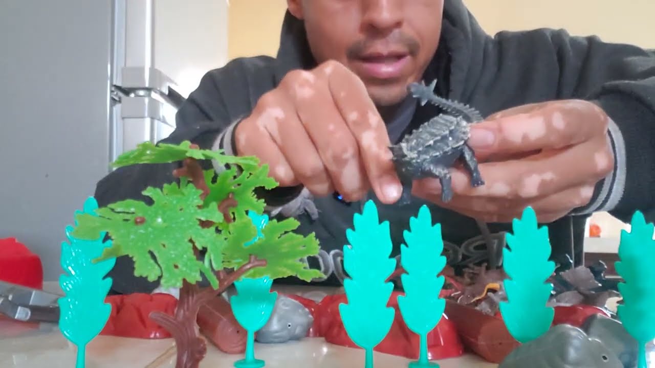 Cubeta de Dinosaurios Adventure Force - Set de dinosaurios unboxing