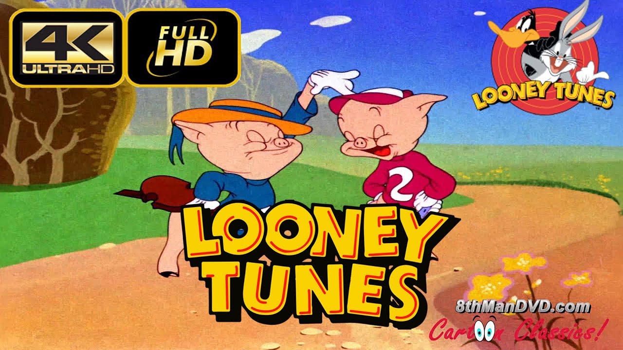 LOONEY TUNES (Looney Toons): Pigs in a Polka (1943) (Ultra 4K) | Bea Benaderet, Sara Berner