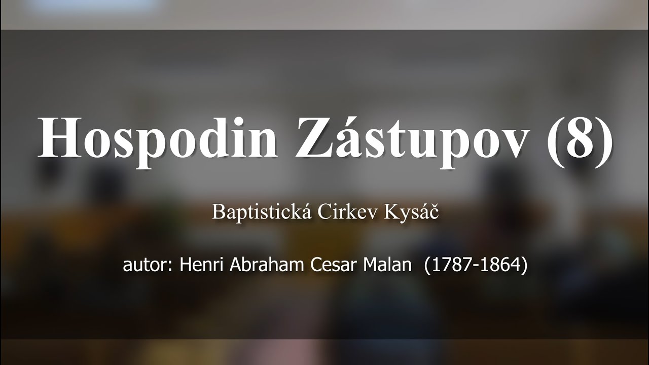 Hospodin Zástupov (8) -  Duchovné Piesne