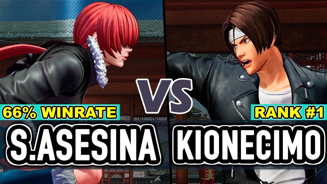 KOF XV ▰ SHERMIE ASESINA (Shermie/Athena/Leona) vs KIONECIMO (Kyo/Iori/Duo Lon)