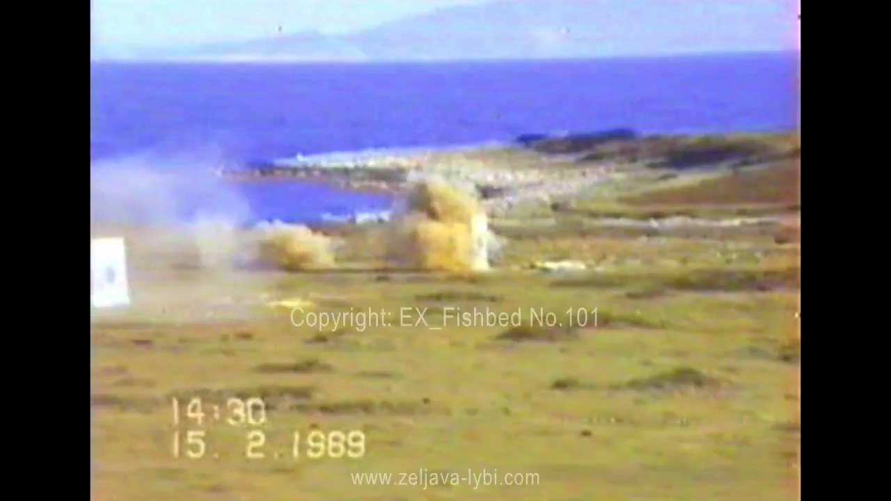 Vježba gađanja eskadrila sa aerodroma Željava (1989)